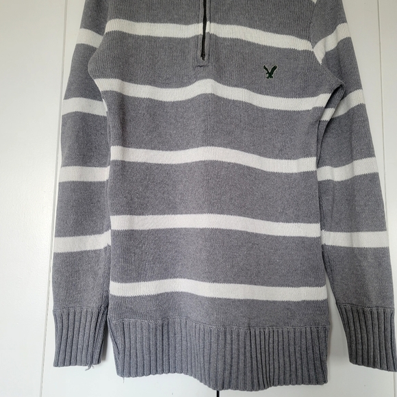 American Eagle Outfitters Stripe Pullover Knit Sweater Size XXL - Picture 4 of 13